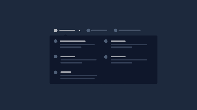 NavigationMenu preview